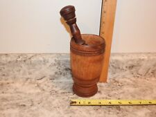 Antique wooden mortar for sale  Keene