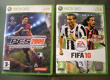 Lot 2 Jeux Fifa 10 + Pes 2009 Xbox 360 comprar usado  Enviando para Brazil