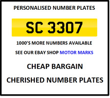 3307 cherished number for sale  LEICESTER