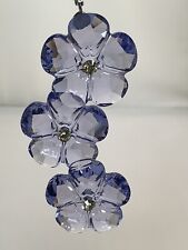 crystal flower ornaments for sale  EXETER