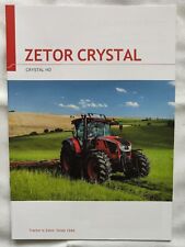 Tracteur zetor crystal d'occasion  Courcelles-Chaussy