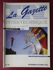 Gazette intertechnique 1994 d'occasion  Expédié en Belgium
