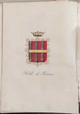 1855 araldica stemma usato  Magenta
