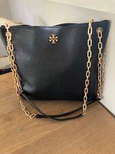 Bolsa tiracolo de ombro Tory Burch Marsden couro preto, usado comprar usado  Enviando para Brazil