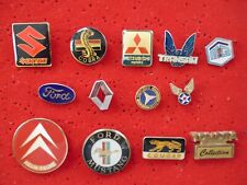 Lot pin logos d'occasion  Braine