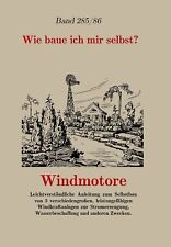 Bauanleitung bauplan windrad gebraucht kaufen  Obermarchtal