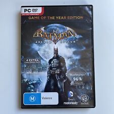 Batman: Arkham Asylum (DVD 2011) Manual Incluído Jogo do Ano, usado comprar usado  Enviando para Brazil