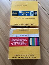 Filme Kodak Ektachrome 7242 7250 latas seladas estoque antigo comprar usado  Enviando para Brazil