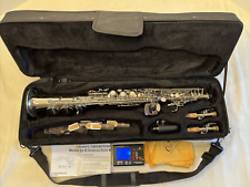 Saxofone Soprano Mendini por Cecilio com Estojo + Palhetas Sax Cromado Modelo HMSS-N comprar usado  Enviando para Brazil