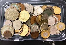 Lote de 80 monedas extranjeras antiguas, usado segunda mano  Embacar hacia Argentina