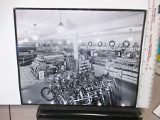 Aurora década de 1930 tienda de autopartes exhibición de fotos bicicleta Pharis neumático motor lata segunda mano  Embacar hacia Argentina