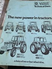 Leyland tractors tech for sale  HITCHIN