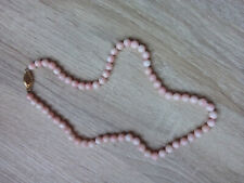 Collana corallo rosa usato  Milano