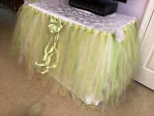 Party table skirt for sale  Burke