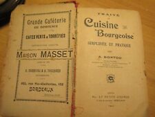 Ancien livre cuisine d'occasion  Eysines