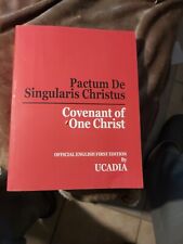 Pactum de Singularis Christus (Pacto de um Cristo) por Ucadia (2020, Comércio... comprar usado  Enviando para Brazil