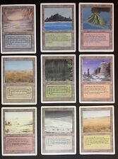 Used, Magic: The Gathering - 9 Revised 3rd Edition Dual Lands for sale  Wasilla
