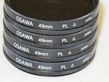 Filtro polarizador linear 49mm Osawa POL #49-fut comprar usado  Enviando para Brazil