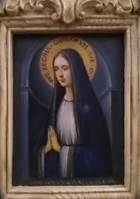 RARO Madonna Regina Caelorum Impressionante Pintura Ícone FEITA À MÃO Tempera Ouro  comprar usado  Enviando para Brazil