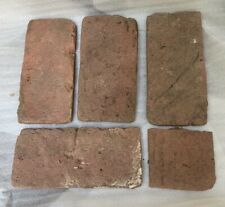 Clay Thin Brick Veneer Pavers OUT OF PRODUCTION Handmade / 1 sqft made in 1924 for sale  Shipping to South Africa