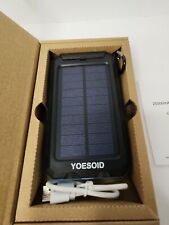 Banco de Energía Solar Portátil Doble USB Cargador de Batería Solar Doble de Resistencia 20000mAh  segunda mano  Embacar hacia Argentina