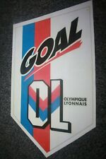 Copie Plastifier Fanion )) OL GOAL fdj  / OLYMPIQUE LYONNAIS 90s d'occasion  Jujurieux
