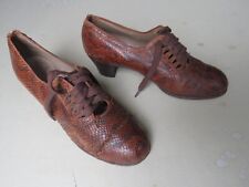 vintage snakeskin shoes for sale  GLOUCESTER