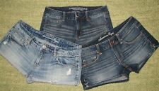 Usado, American Eagle Trendy Variedade Lote De (3) shorts jeans denim de corte tamanho 6 comprar usado  Enviando para Brazil