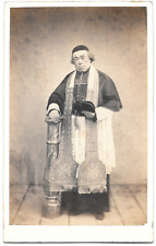 Photo cdv pretre d'occasion  Saint-Julien-l'Ars