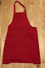 Red bib apron for sale  Asheville