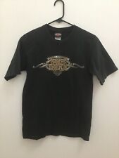 Camiseta vintage de motociclista Harley Davidson HD para hombre mediana de Seattle segunda mano  Embacar hacia Argentina