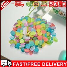 100pcs Fish Tank Pebbles Reusable Glow In The Dark Pebbles for Garden Yard Patio, used for sale  Shipping to South Africa