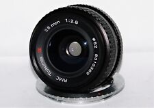 RMC Tokina 28mm f2.8 with Canon EOS Auto-focus Confirm Adaptor or Olympus OM fit for sale  BOURNEMOUTH