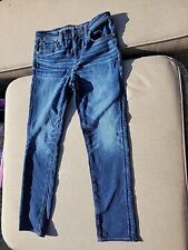 American Eagle Jeans Men's Size 31X30 Denim Straight Leg Blue Jeans Air flex , used for sale  Shipping to South Africa