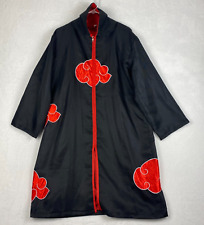 Jaqueta Naruto Akatsuki Manto Robe Média Cosplay Anime Nuvem Vermelha Zíper, usado comprar usado  Enviando para Brazil