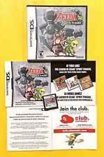 The Legend of Zelda: Spirit Tracks (DS, 2009) CIB com manual e inserções testadas comprar usado  Enviando para Brazil