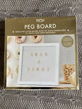 Wedding peg board for sale  AYLESBURY