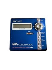 Sony MZ-N707 MiniDisc Portátil MD Reproductor Walkman Grabadora Tipo-R Funciona Azul segunda mano  Embacar hacia Argentina
