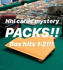MYSTERY NHL HOCKEY CARDS PACKS! 2+ HITs PER PACK - JERSEYS - AUTOS -1800+ SOLD!! for sale  Canada