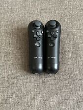 Używany, Uszkodzony - 2x pakiet kontrolerów nawigacji PlayStation Move PS3 na sprzedaż  Wysyłka do Poland