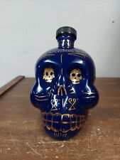 Usado, KAH Tequila 750ml edição limitada caveira ouro 24K 2.425/18.000 pintada à mão vazia comprar usado  Enviando para Brazil