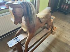 Wooden rocking horse for sale  WARRINGTON