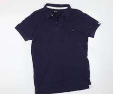 Bench Mens Blue Cotton Polo Size M Collared for sale  Shipping to South Africa