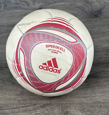 Bola de futebol Adidas Speedcell Glider Matchball réplica tamanho 4 - Branca / Vermelha comprar usado  Enviando para Brazil