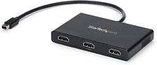 Adaptador de monitor StarTech.com 3 portas multi mini DisplayPort para 3x HDMI MSTMDP123H comprar usado  Enviando para Brazil