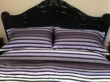 aubergine bedding for sale  WISBECH