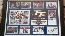Joey dunlop photomontage for sale  BEDFORD