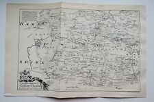 Antique vintage map for sale  STAFFORD