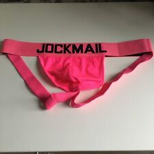 Jockmail jockstrap pink for sale  BEDFORD
