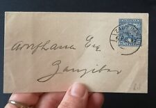 1897 zanzibar cover for sale  RUGBY